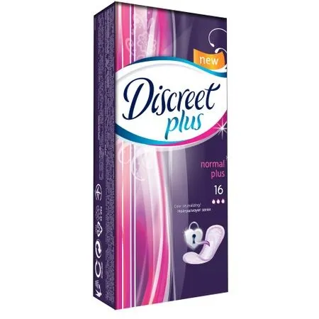 DISCREET DEO NORMAL PLUS 20BUC