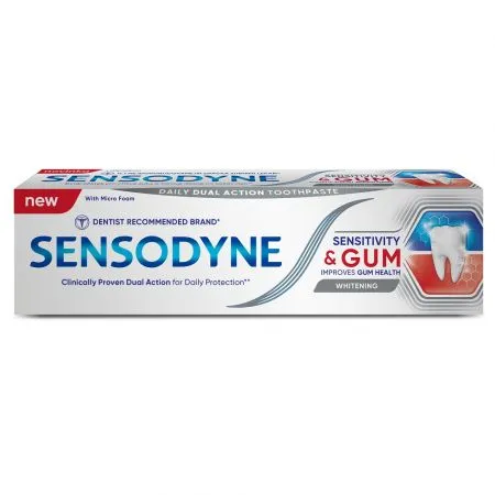 Pasta de dinti Sensitivity & Gum Whitening, 75 ml, Sensodyne