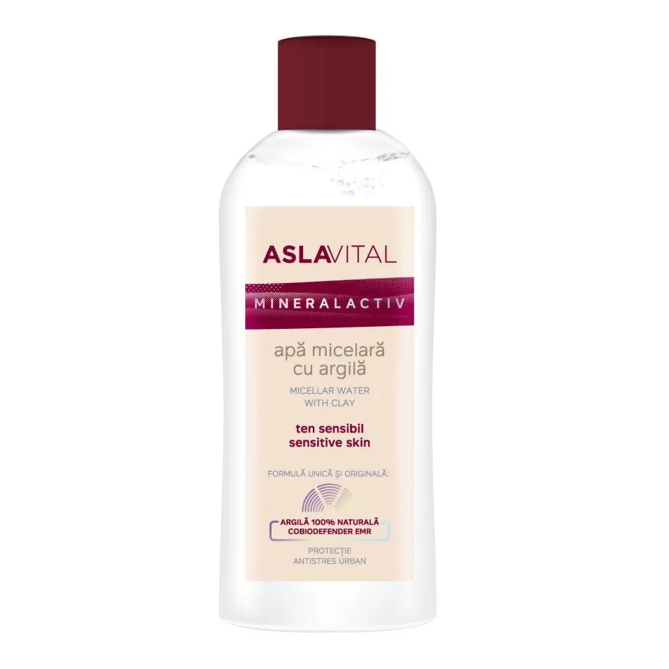 ASLAVITAL MINERALACTIV APA MICELARA CU ARGILA 150ML