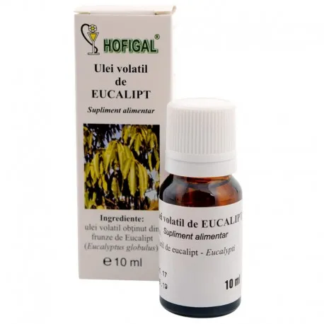 Ulei volatil de Eucalipt, 10 ml, Hofigal