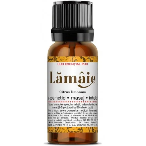 Ulei lamaie esential 10ml - Santo Raphael