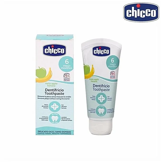 CHICCO Pasta de dinti mar+banana x 50ml 6l+