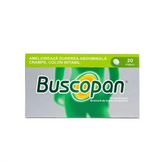 Buscopan 10mg x 20 drajeuri