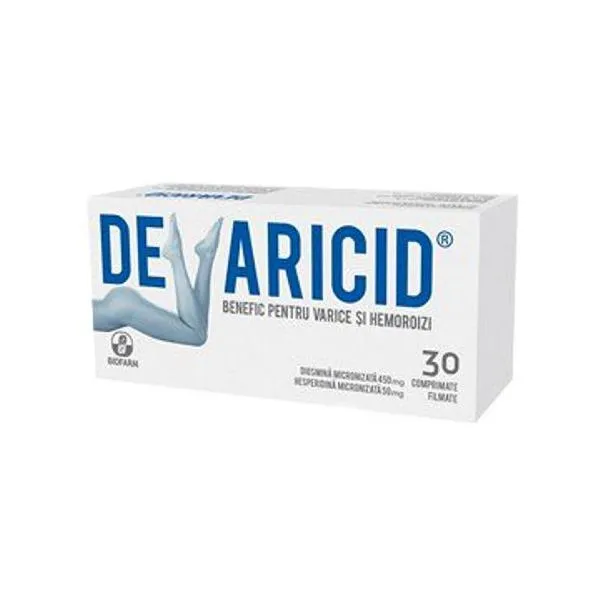 Devaricid, 30 comprimate, Biofarm