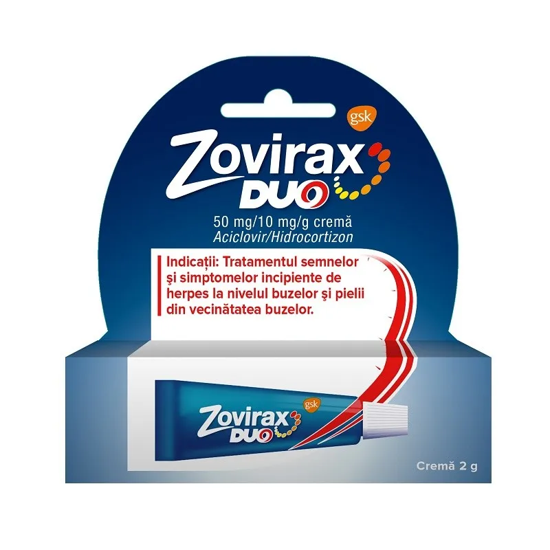 ZOVIRAX DUO-CREMA 2G GSK