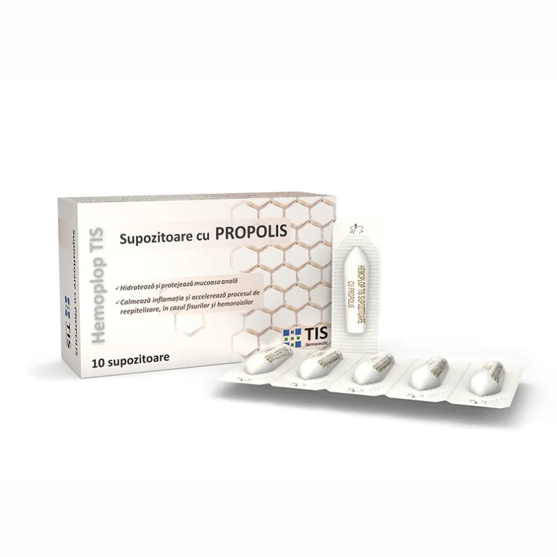 Hemoploptis supoz cu propolis 10buc Tis