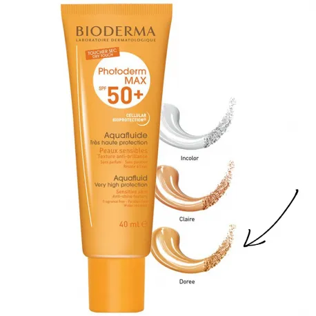 Bioderma Photoderm MAX Aquafluide Doree SPF50+, 40ML