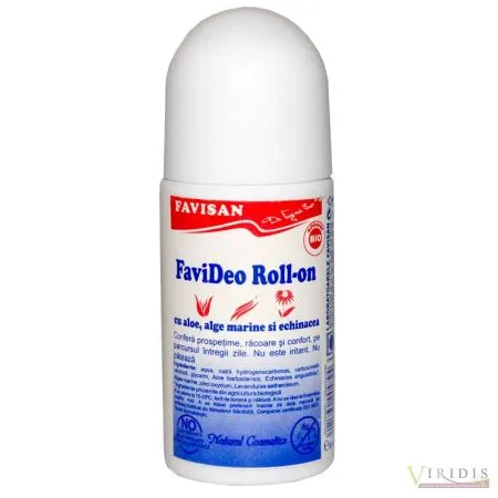 FaviDeo roll-on cu alge marine si echinacea, 50 ml, Favisan