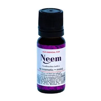 Ulei presat la rece de neem, 10ml, Steaua Divina