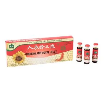 Ginseng si Royal Jelly, 10 fiole, Yongkang International