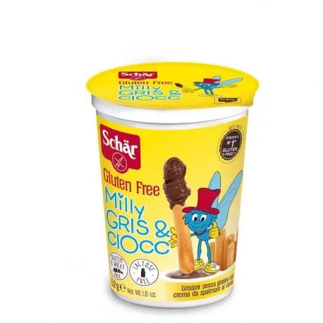 Schar Milly gris & ciocc grisini x 52 grame