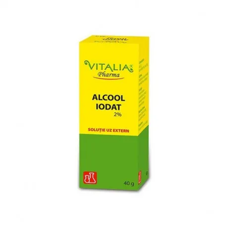 Vitalia K Alcool Iodat 2%, 40g