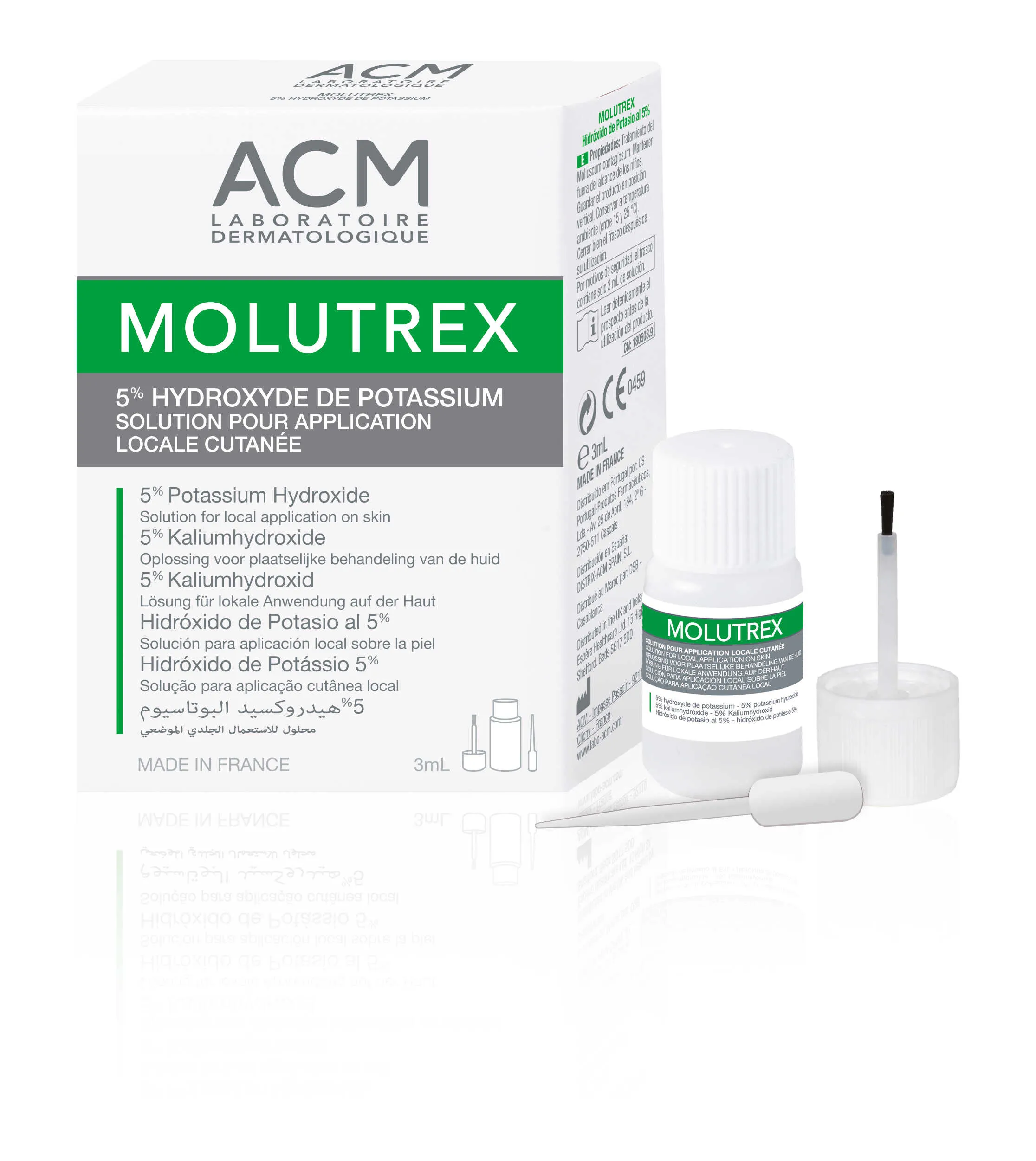 Molutrex 5% solutie x 3 ml (ACM)