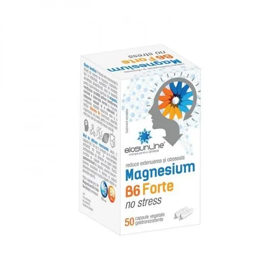 MAGNESIUM B6 FORTE NO STRESS 30 CAPSULE HELCOR