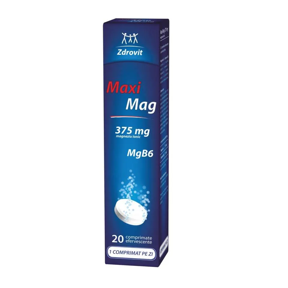 ZDROVIT MAXIMAG 20 COMPRIMATE EFERVESCENTE