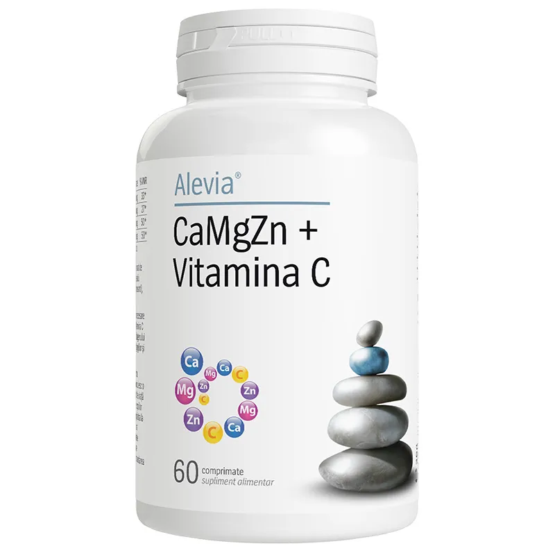 Alevia CaMgZn + Vitamina C x 60 comprimate
