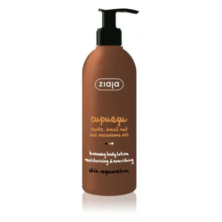 ZIAJA Cupuacu-Lotiune de corp autobronzanta, 300 ml