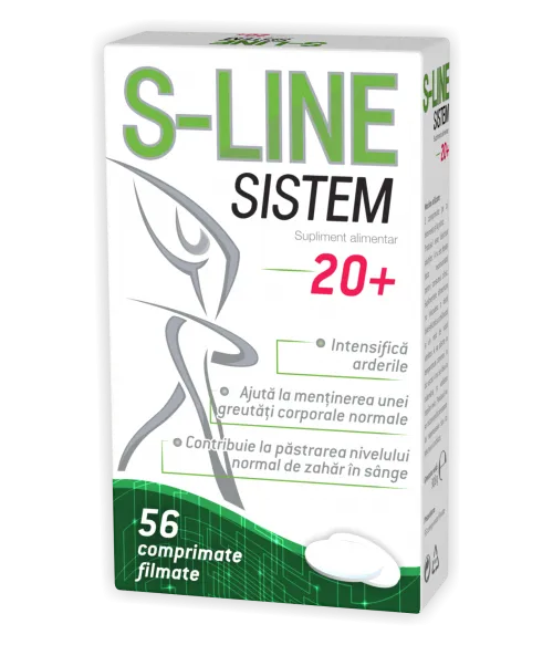 S-LINE Sistem 20, 56 comprimate, Zdrovit