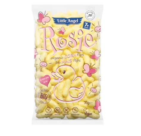 ECO Pufuleti din Porumb Fara Gluten Rosie x 30g