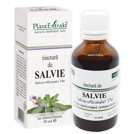 Tinctura de Salvie, 50 ml, Plant Extrakt