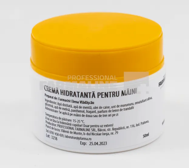 Crema hidratanta de maini 50 ml