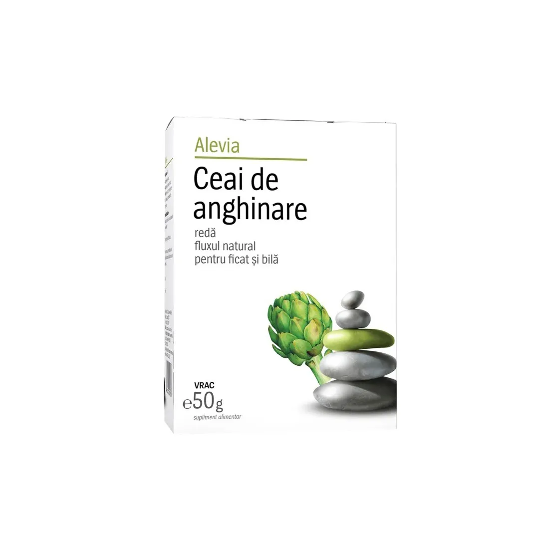 Ceai de anghinare vrac, 60 g, Alevia