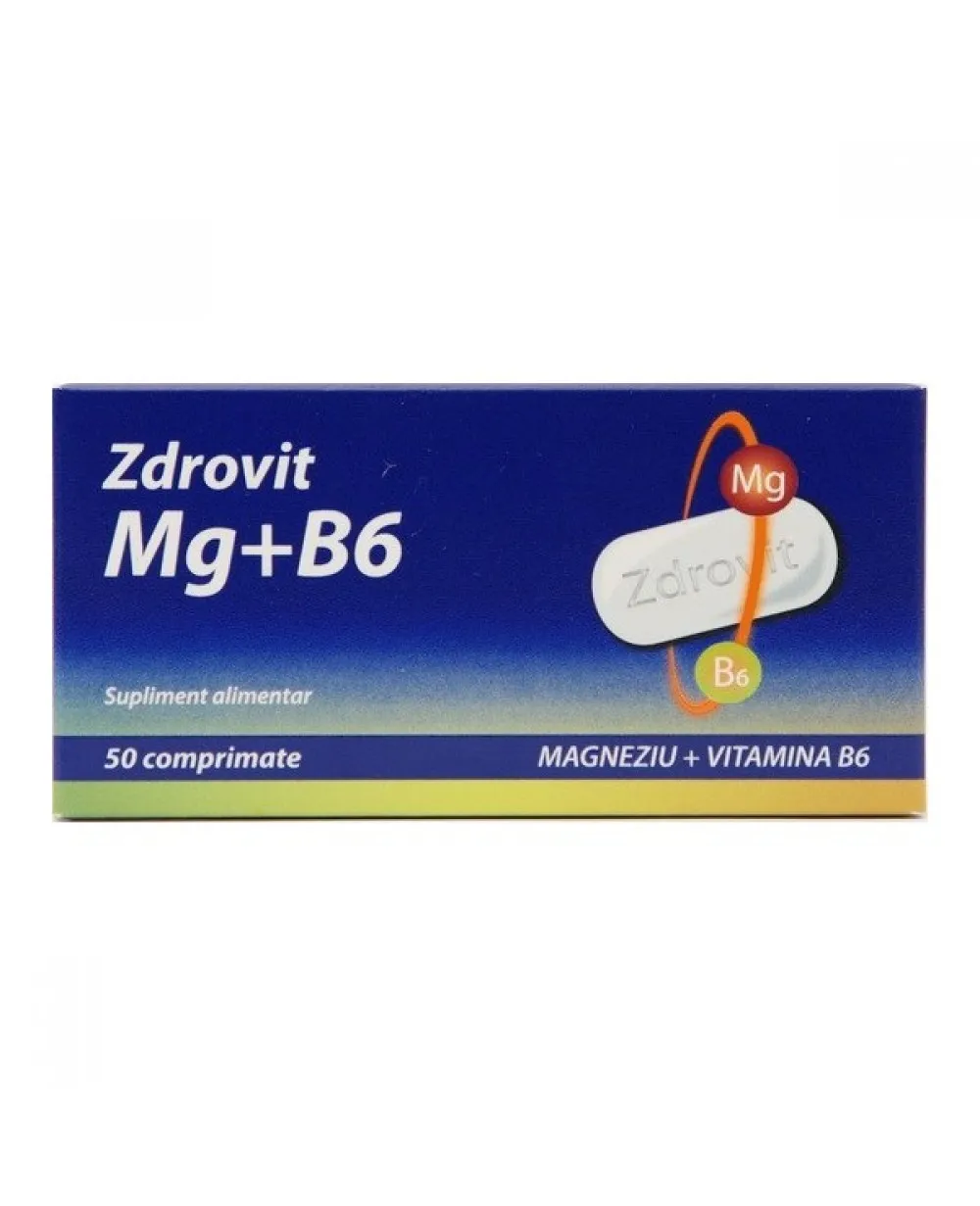 Zdrovit Magneziu + B6 x 50cp