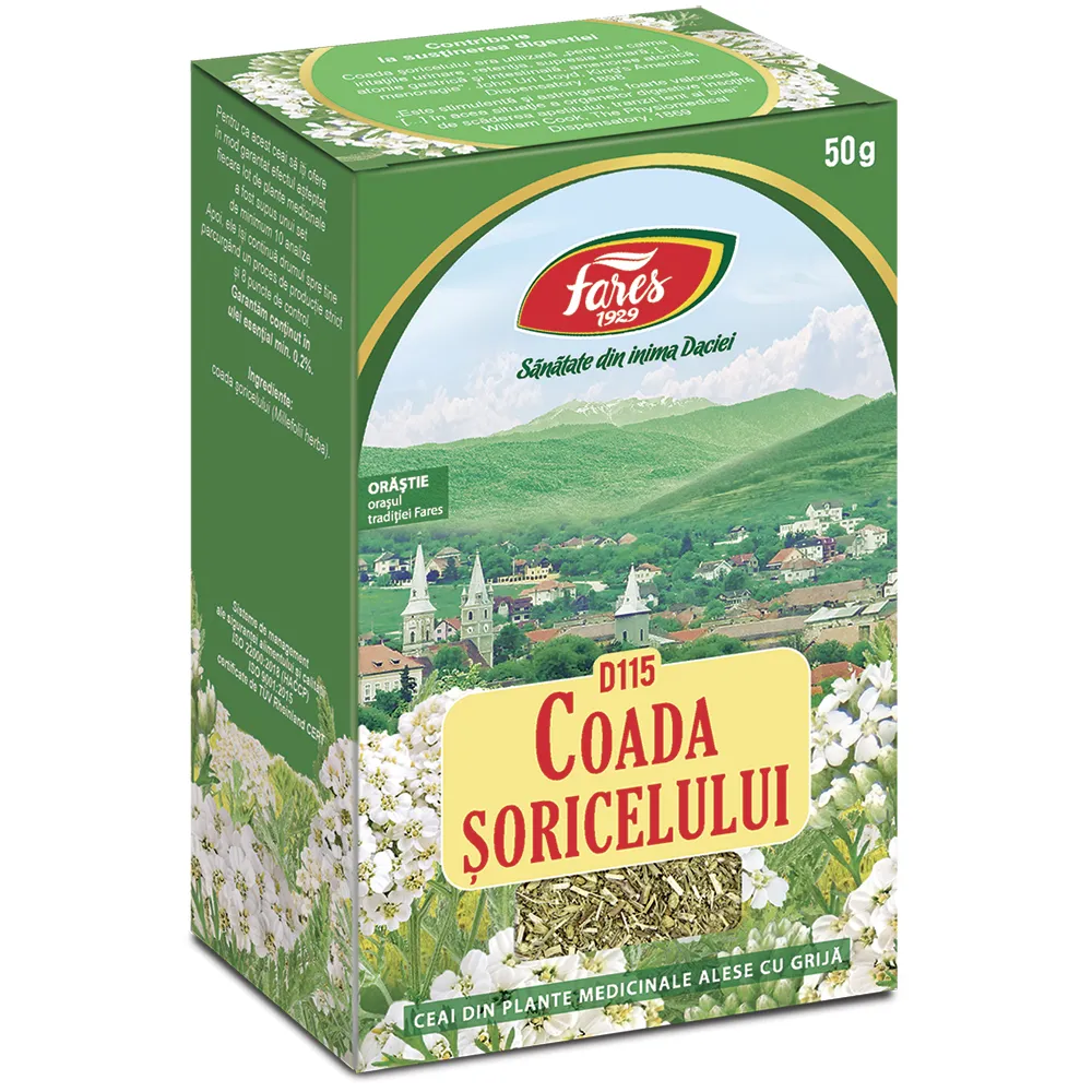 Ceai Coada Soricelului iarb D 115, 50 g, Fares