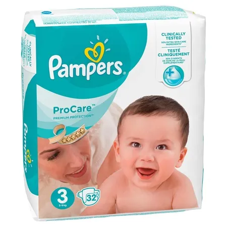 PAMPERS 3 PRO Care x 32buc