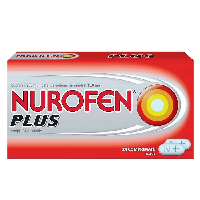 NUROFEN R PLUS, 24 comprimate