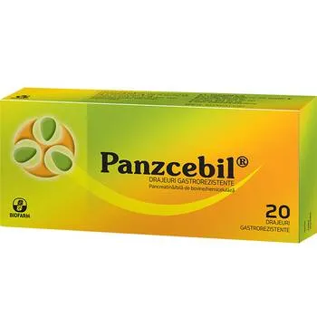 Panzcebil, 20 drajeuri, Biofarm