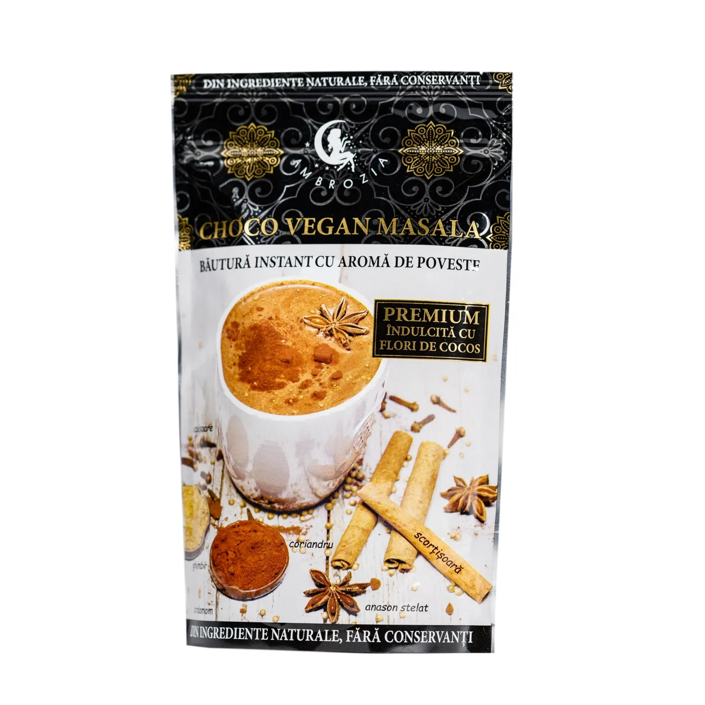 Choco vegan masala bautura calda, 200gr, Ambrozia