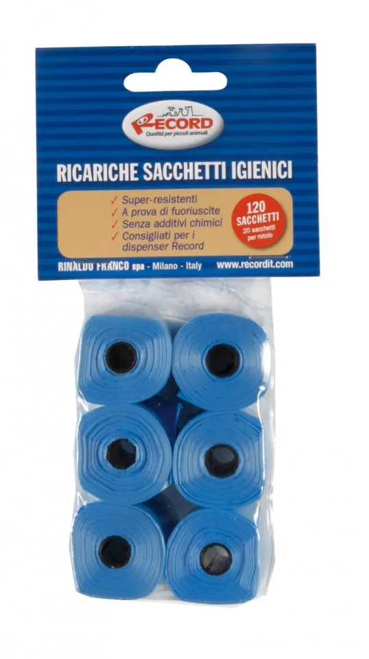 Pungi igienice pentru caini - set 6 role x 20buc.