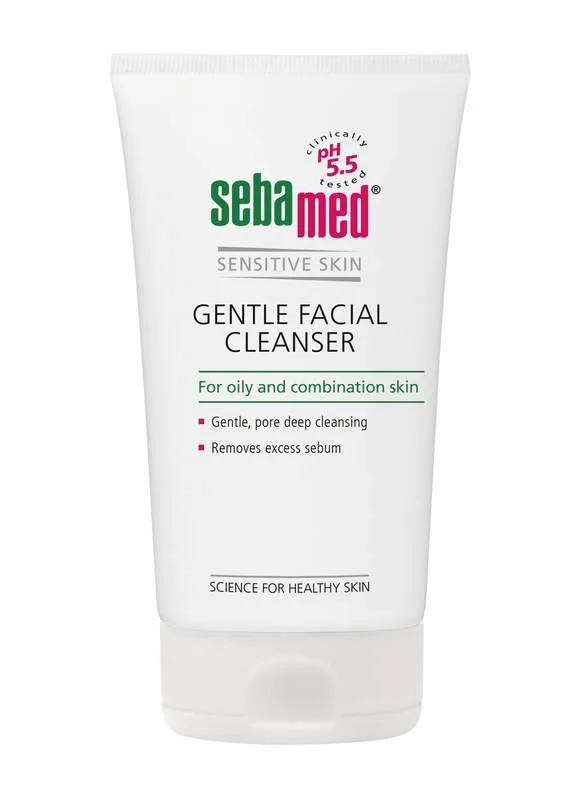 SEBAMED GEL DERMATOLOGIC DE CURATARE PENTRU FATA TEN GRAS SI COMBINAT  150 ML