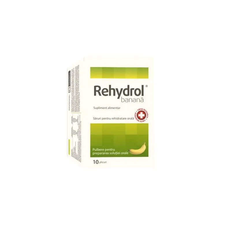 REHYDROL BANANA 10PLICURI