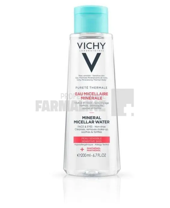 Vichy Purete Thermale Apa micelara piele sensibila 200 ml