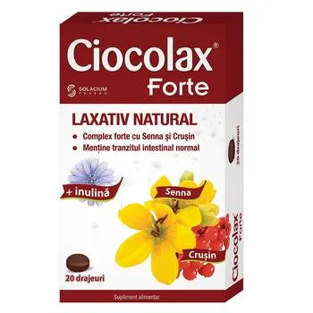 Ciocolax Forte, 20 drajeuri, Labormed