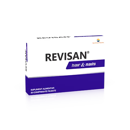 Revisan Hair&Nails, 30 comprimate filmate, Sun Wave