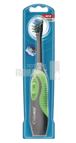 Colgate Periuta de dinti electrica 360 Floss Bristes Bateeery Medium