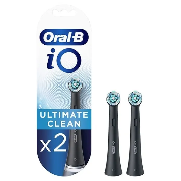 ORAL B REZERVA PERIUTA DINTI IO CLEAN BLACK  2 BUCATI