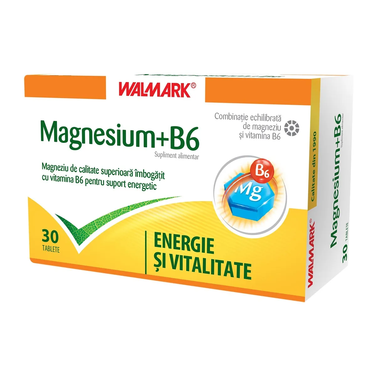 Magneziu  B6, 30 tablete, Walmark