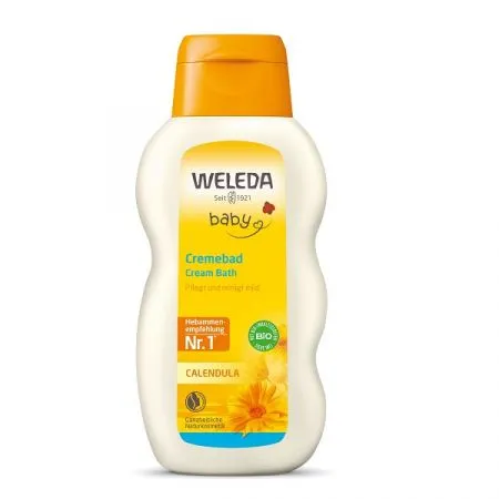 Baita cremoasa cu galbenele, 200 ml, Weleda Baby