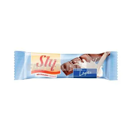 Sly Diet Ciocolata cu lapte fara zahar 25 g