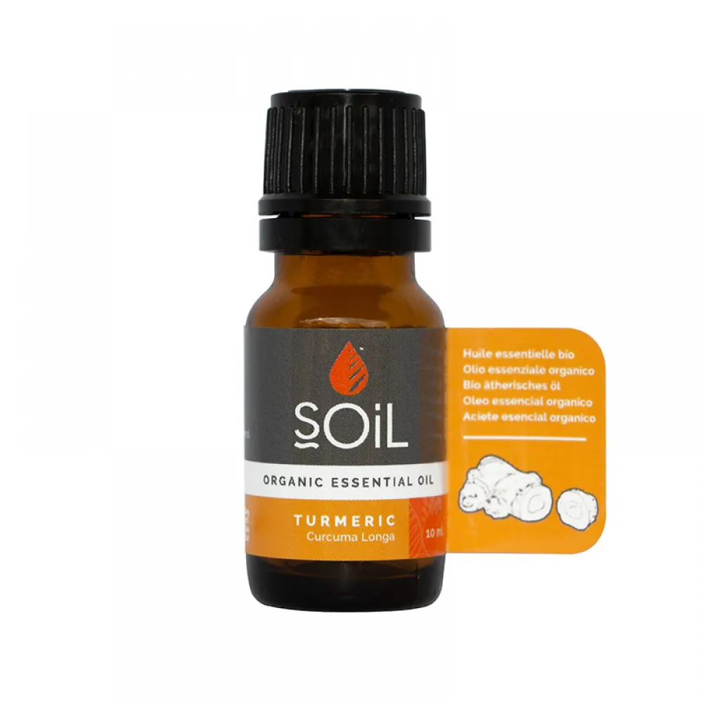 Ulei Esential Turmeric 100% Organic (10 ml), SOiL