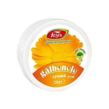 Crema de galbenele, 20g, Fares