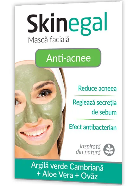 Skinegal masca fata antiacneica x 20g
