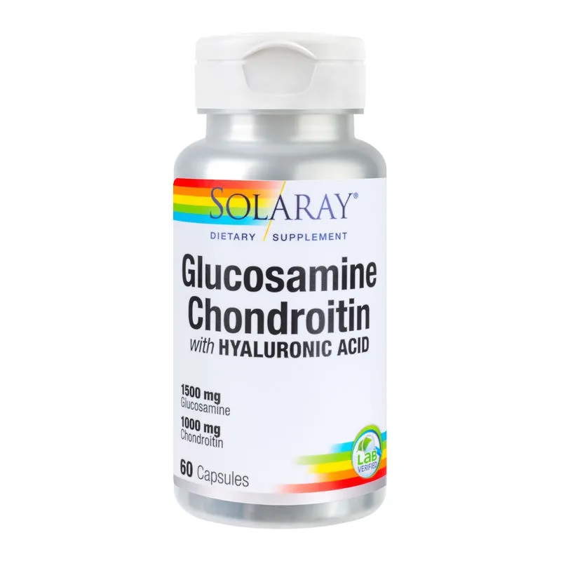 Secom Glucosamine Chondroitin Hyaluronic Acid 60 capsule Solaray