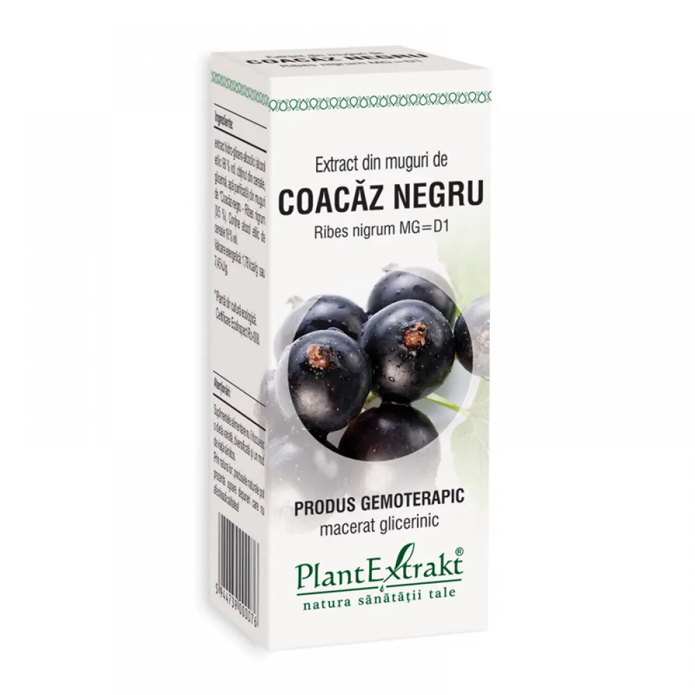 Extract din muguri de coacaz negru - Ribes Nigrum (50 ml), Plantextrakt