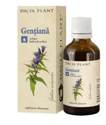 Tinctura gentiana x 50ml (Dacia Pl)