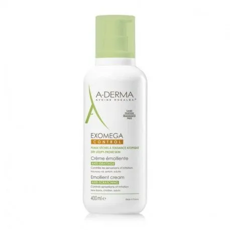 A-Derma Exomega Control Crema emolienta, 400ml